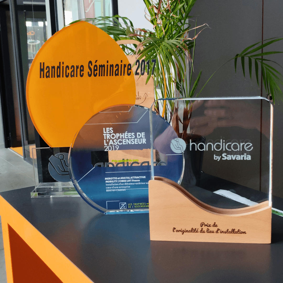 Aratal reçoit un nouveau trophée par Handicare