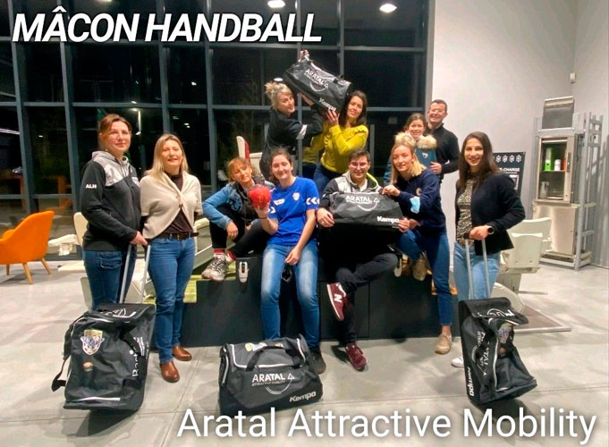 Aratal Attractive Mobility reçoit l’équipe de féminine Mâcon handball