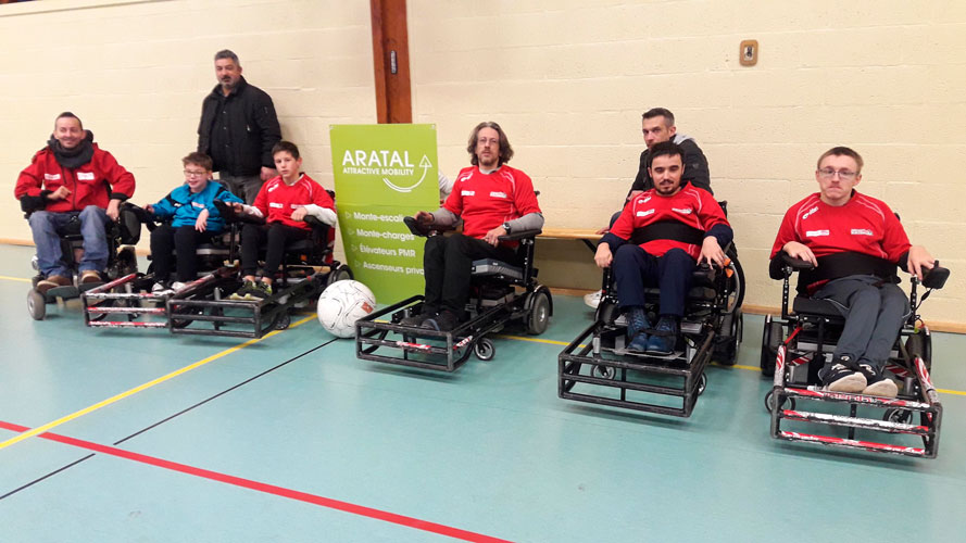 Equipe Foot Fauteuil du Pays de Bâgé