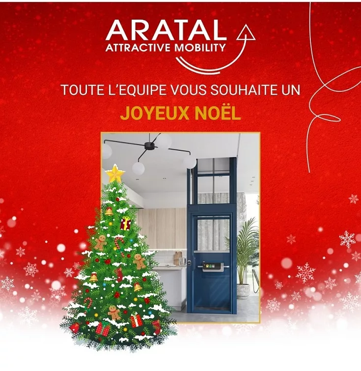 Aratal Attractive Mobility vous souhaite de un joyeux Noël