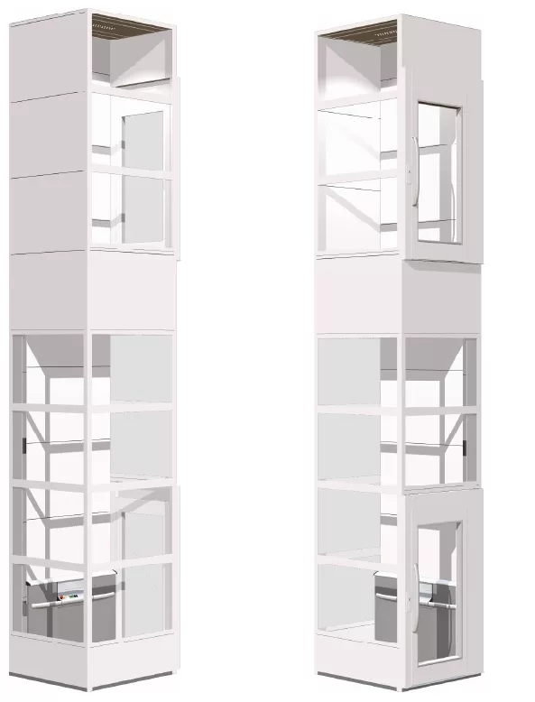 Vue 3D élévateur PMR CIBES A5000