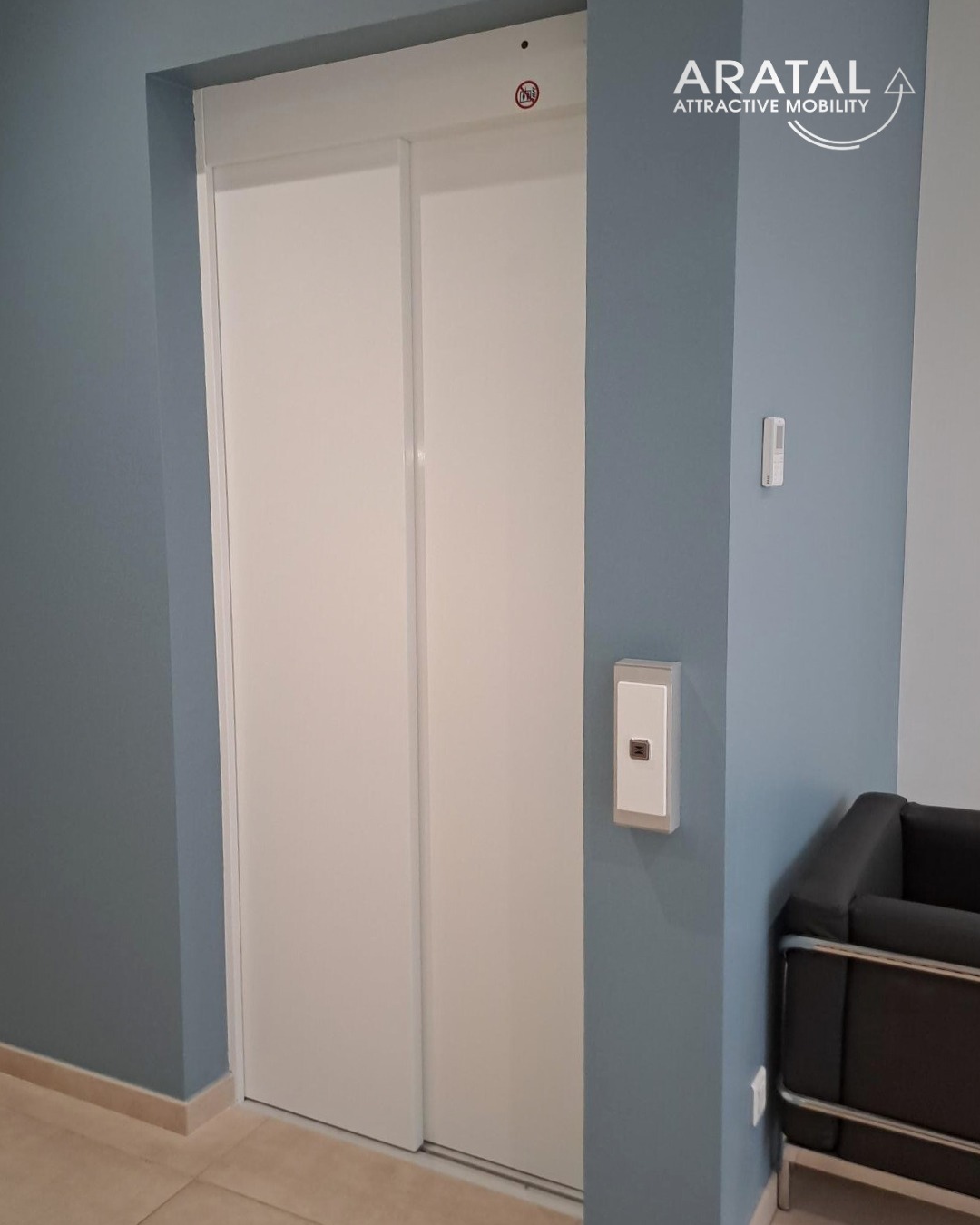 installation d’un élévateur privatif Cibes C1 Pure au sein d’un institut de formation situé à Lyon, dans le Rhône (69)