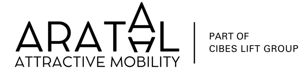Logo Aratal - Part of Cibes lift group version 2025